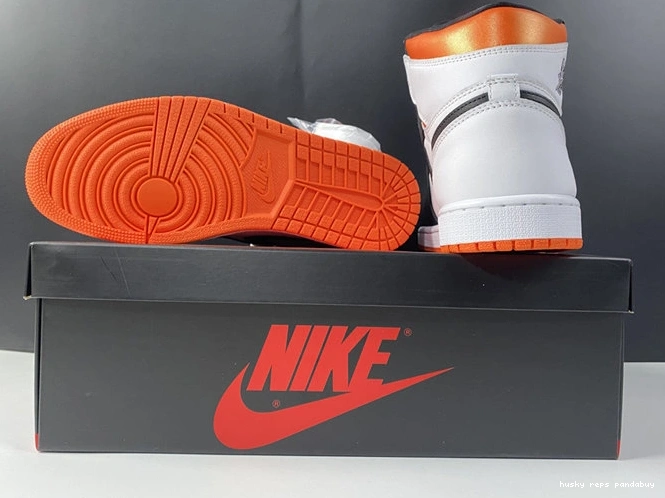 Rep Husky Jordan1 Retro Orange 555088- Electro QuickDry 3737 1026